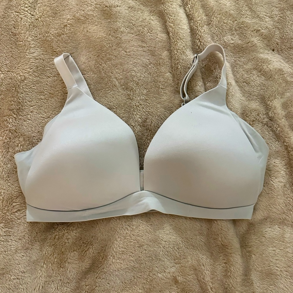 NWOT 34DDD Aerie light gray wireless bra